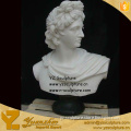 Stone western man Bust Apollo Statue for sale